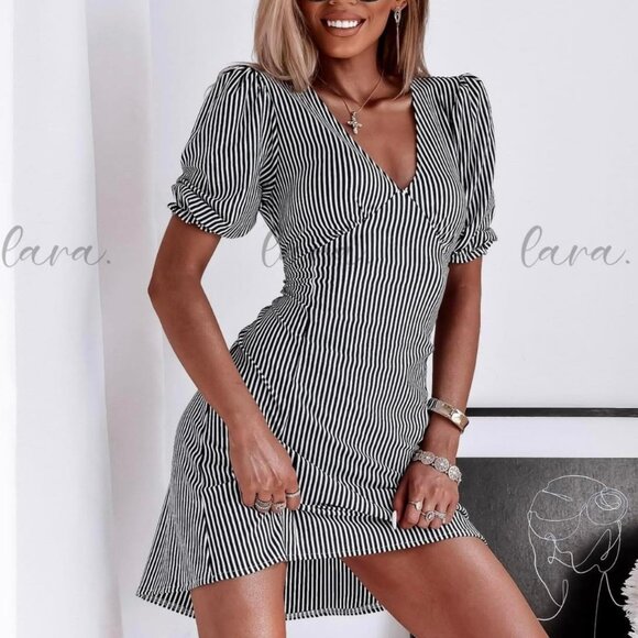 STRIPED DRESS $25 - Picture 2 of 3